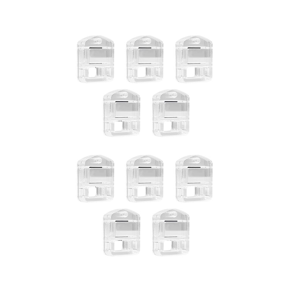 60Pcs Acrylic Embroidery Floss Drop, Clear Embroidery Thread Organizers Slim Floss Bobbins -Stitch Thread Bobbins 6031643715314