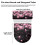 Støvbeskytter til toilettank, 2 dele, Cherry Blossom 5