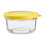 Stackable Glass Storage Bowl with Lid, 13 x 10 cm, 1