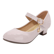 Girls Mary Jane Dress Shoes Red Size 9-9.5