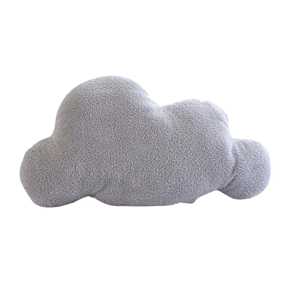 Cloud-Shaped Plush Pillow Microfiber 12x8 inches