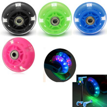 Flash Wheel Replacement for Scooter 2 pcs 80 mm black