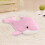 Dolphin Plush Toy Pink 8 Inch 1
