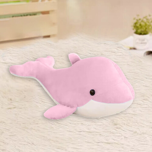Dolphin Plush Toy Pink 8 Inch