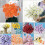 Bouquet di margherite artificiali, gerbere di seta, 5 teste 5