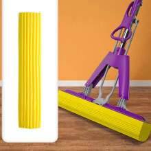 Wide Mouth Folded Sponge Mop Head PVA Absorbent Roller