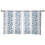 Sheer Curtains Blue Leaf Pattern 52x54 Inch Light Filtering 7