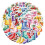 Nordic Christmas Doodle Stickers 50-Pack 1