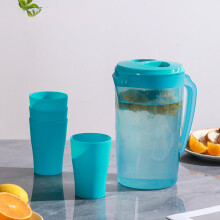Cold Water Kettle Set with 4 Cups Large Capacity for Hot