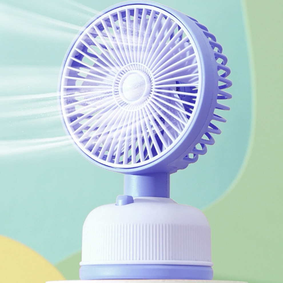 Usb Rechargeable Mini Desk Fan Quiet Multi-Speed 9422877102419
