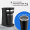 Compact single-serve coffee maker black 14 oz 2