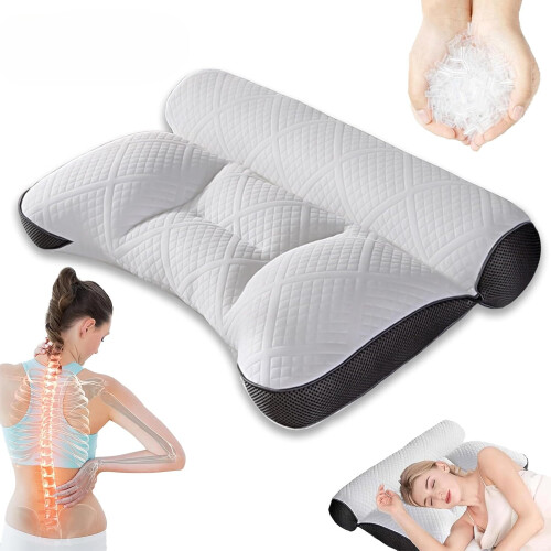 Μαξιλάρι στήριξης αυχένα Auricz Cloud Nest Down Ergonomic1