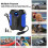 Car Air Compressor Portable Tire Inflator 12V Blue 8
