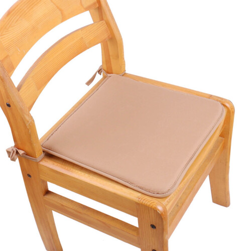 Dining Chair Cushions with Non-Slip Straps, Soft
