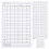 Golf Score Sheets Coated Paper 30 Pieces 1