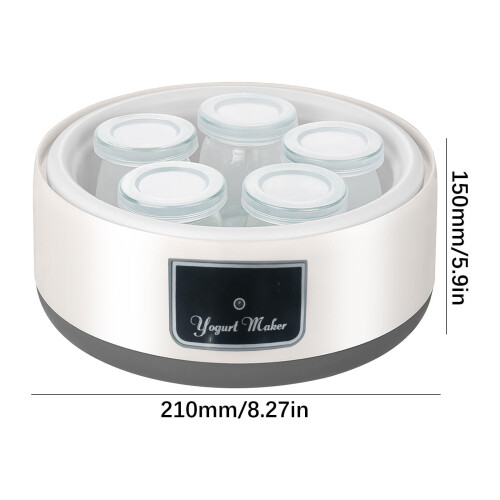 Automatic Probiotic Yogurt Maker with Timer and Constant