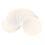 Papier circulaire blanc pour machine à boutons, 100 pièces 1