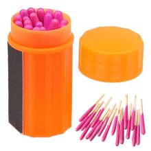 Weatherproof Matches Set Outdoor 20pcs with Container