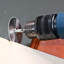 Lann Chonaic Chiorclach Mini Auger le haghaidh Adhmaid, Plaisteach, Alúmanaim