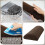 Sherpa Memory Foam Foot Pillow for Recliners – Chocolate, 3