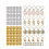 Braid Clips for Dreadlocks Hair Coils Jewelry Set 80 PCS 5