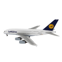 A380 German Lufthansa Paper Model Kit for Collectors