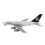 A380 German Lufthansa Paper Model Kit for Collectors 1
