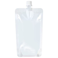 Återanvändbar plastflaska och läckagesäker dryckespåse för