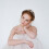 Fascia per capelli da donna Silver Princess con strass. 1