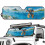 Ocean Beagle Windshield Sun Shade for Jeep Wrangler TJ JK 2