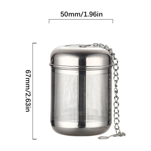 Te-infuser i rustfritt stål, vakuumisolert, 1 stk.