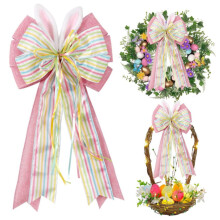 Paashaasstrik met wortels, nylon met draad, 50x28x2 cm