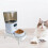 Feeder Stand for Automatic Dog Feeders White 8