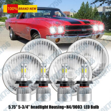 Ceannsoilse LED Ard/Íseal le haghaidh Chevy Corvette C3 68-82 (4)