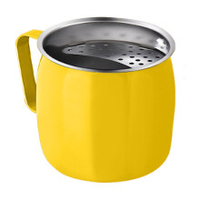 Campingmugg i rostfritt stål med filter 355 ml