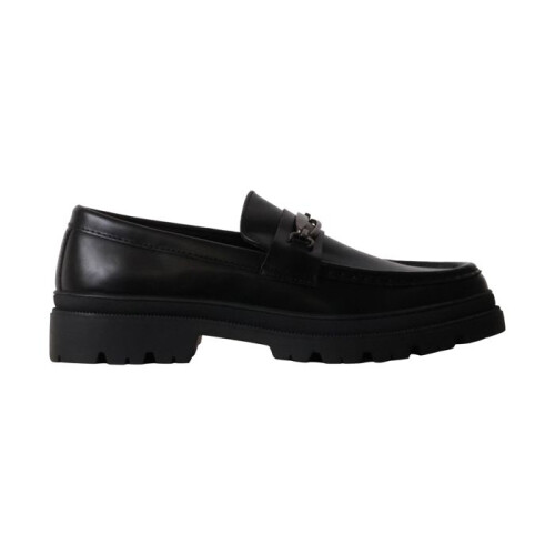 Mocassin - ELONG - Elong - Noir - À enfiler - Talon plat 1