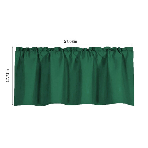 Bathroom Window Valance Green Insulated Moisture Resistant 2
