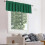 Bathroom Window Valance Green Insulated Moisture Resistant 5