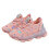 Baskets LED roses pour filles, pointures 4 à 7 2