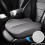 Memory Foam Car Seat Cushion Wedge Gray 5