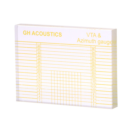 Portable Phono Tonearm Azimuth Ruler