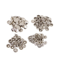 Metal Snap Fasteners Press Stud Buttons for Leather 12.5mm