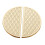 Cabinet Handle Brushed Gold Coffee 2 pcs 1