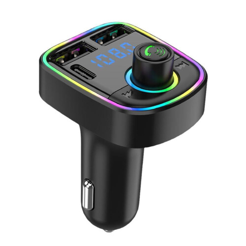 Handsfree Bluetooth Transmitter Car Kit with MP3 Player and
