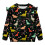 Kids Oversized Candy Dinosaur Sweatshirt Long Sleeve 1