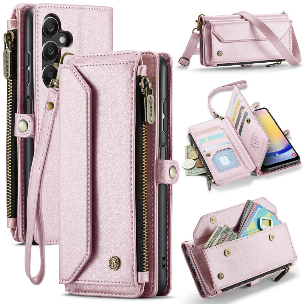 Samsung Galaxy A25 5G Rfid-Blocking Crossbody Wallet Case 9043876483875