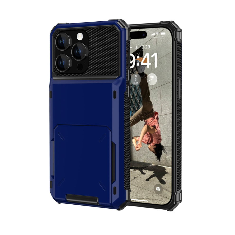Iphone 15 Pro Max Rugged Wallet Flip Case With 5 Card Slots 9455834373942
