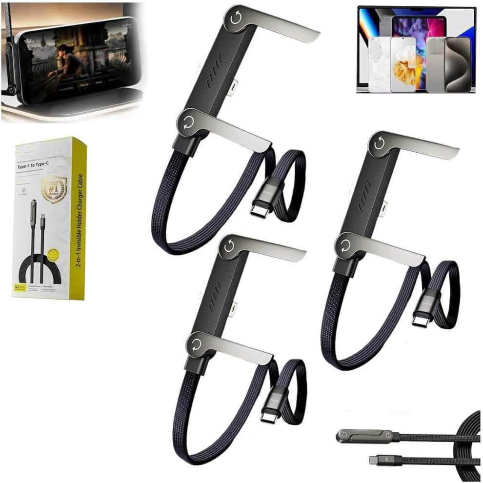 240W Sideways Phone Charger With Built-In Stand And 90 9043876494284