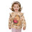 Capybara en watermeloen peutersweatshirt met ruches 1
