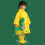 Kids Rain Boots Dinosaur Print 1 Pair 4